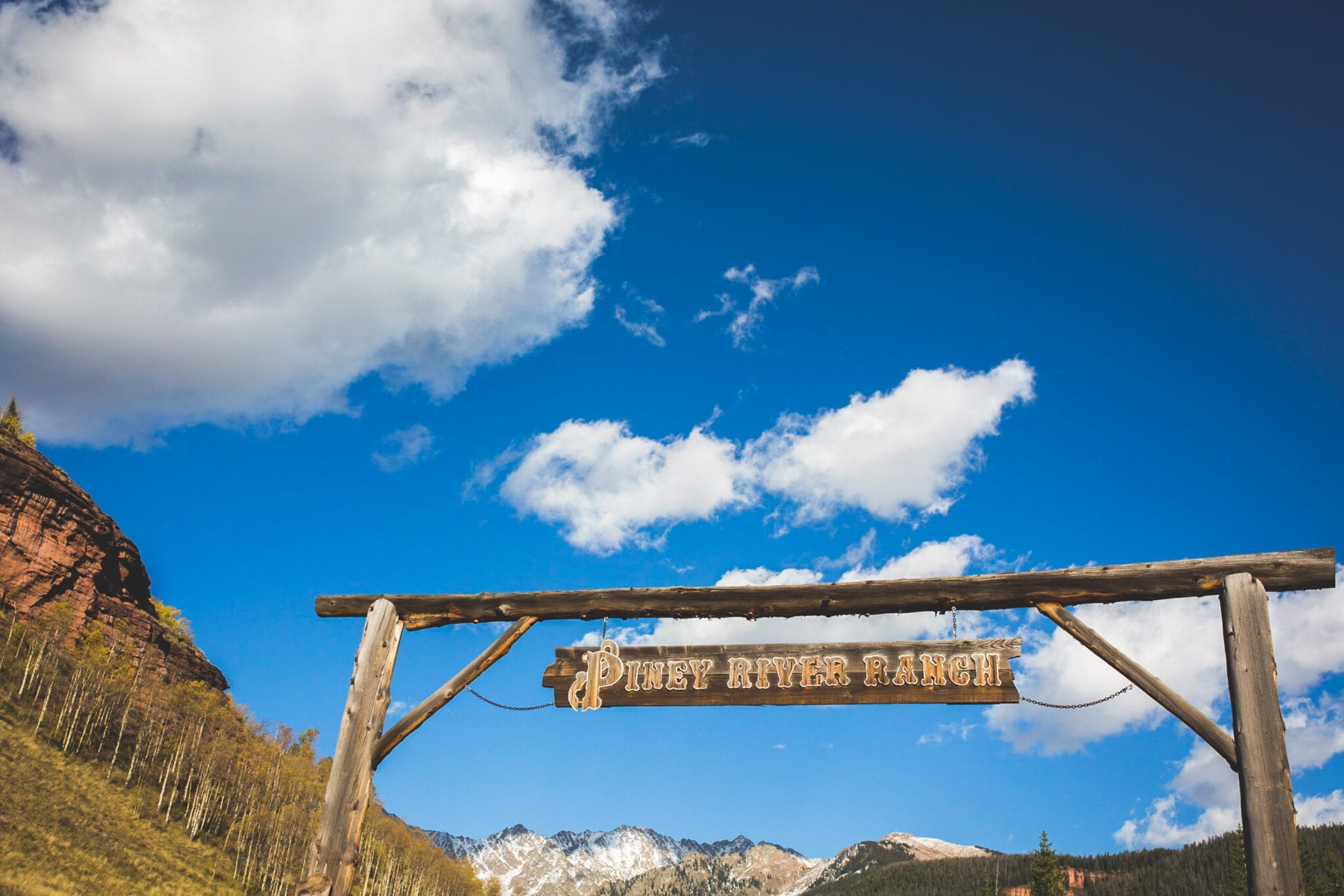 Piney River Ranch Sign