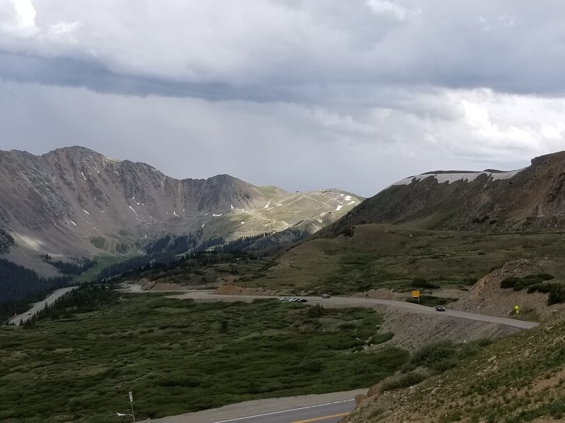 Mountain Views from the top of Loveland Pass